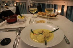 Monkfish in Coconut Curry Sauce