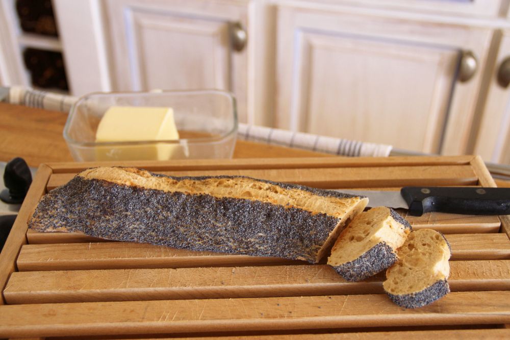 Poppy Seed-Encrusted Bread