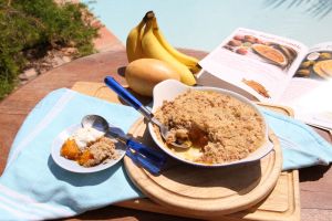 Exotic Fruit Crumble